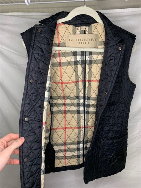 burberry vest sale|burberry puffer vest.